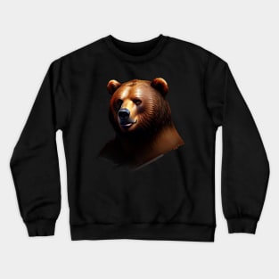 Bear portrait Crewneck Sweatshirt